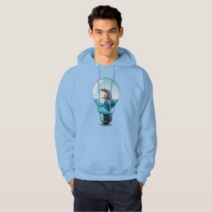 Moletom Iceberg da Lâmpada - Urso Polar em uma Lâmpada