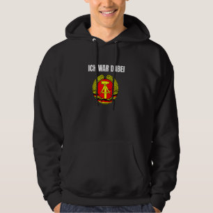 Moletom Ich War Dabei Ddr Ossi Flag Ostalgie Mark Bunting
