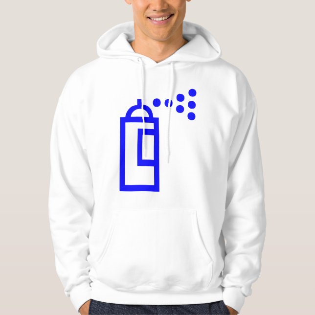 Moletom Ícone de Lata de Spray (Frente)
