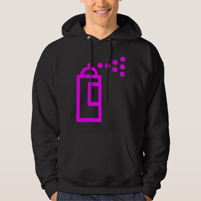 Moletom Ícone de Lata de Spray (Frente)