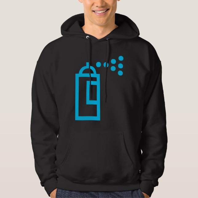 Moletom Ícone de Lata de Spray (Frente)