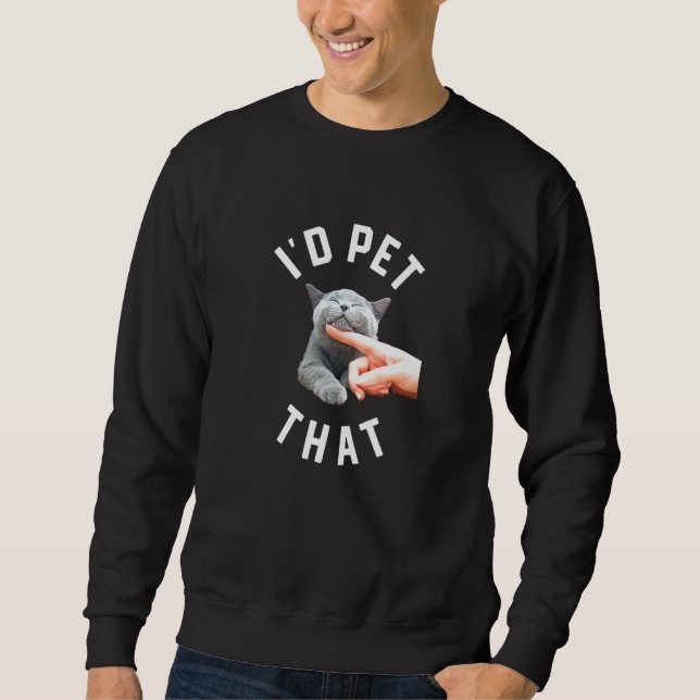Moletom Id Pet This - Cat Tee (Frente)