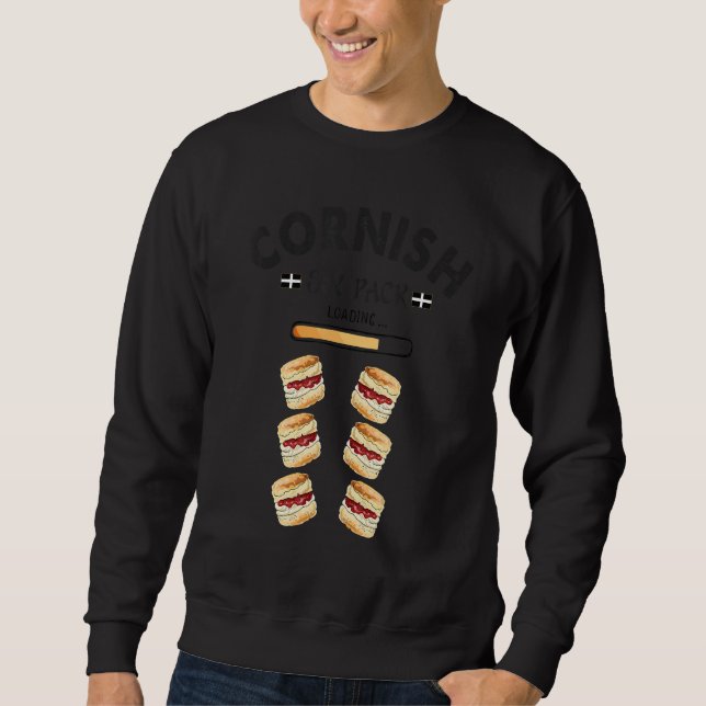 Moletom Ideias de Scones da Cornualha para Homens e Seis S (Frente)