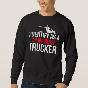 Moletom Identifico-Me Como Um Transportador Canadense Supp