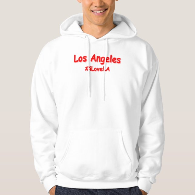 Moletom "#iLoveLA" Design bonito. Comprar Agora (Frente)