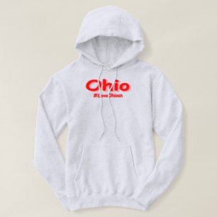 Moletom "#iLoveOhioan" Design bonito. Comprar Agora