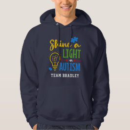 Moletom Iluminar uma Equipe Personalizada do Autismo
