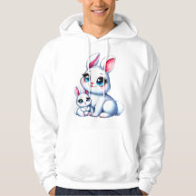 Ilustração Adorável de Mãe e Bebê