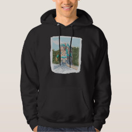 Moletom Ilustração Colorida de Castelo