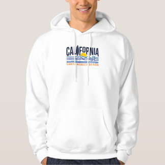 Moletom Ilustração da Linha de Onda do Surf da Califórnia