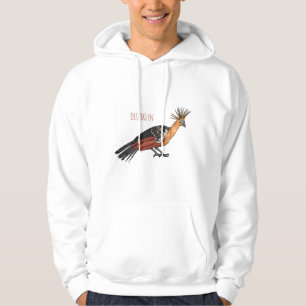 Moletom Ilustração de desenho animado de aves Hoatzin