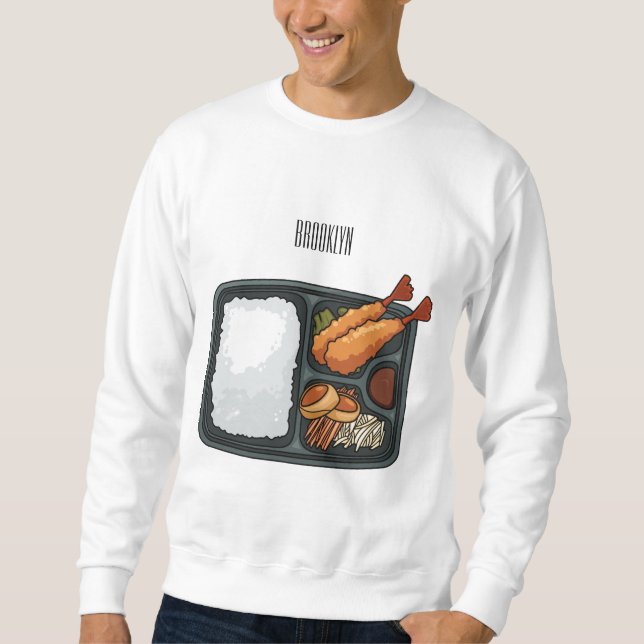 Moletom Ilustração de desenho animado de Bento (Frente)