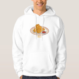Moletom Ilustração de desenho animado de frango desidratad