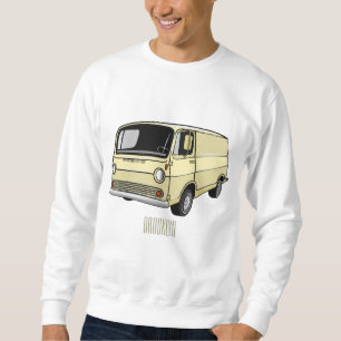 Moletom Ilustração de desenho da van clássica
