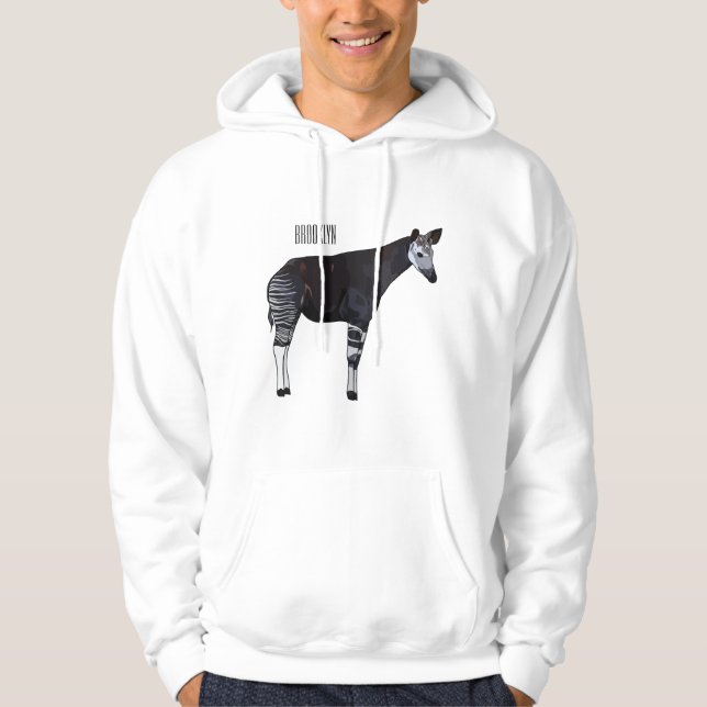 Moletom Ilustração de desenho em Okapi (Frente)