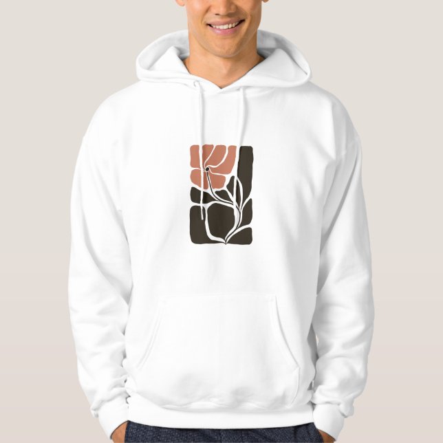 Moletom Ilustração Floral Arte (Frente)