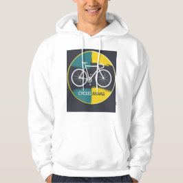 Moletom Ilustração Minimalista de Bicicleta – 