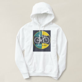 Moletom Ilustração Minimalista de Bicicleta – 