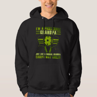 Moletom I'm A Pickleball Grandpa Just Like A Normal Grandp