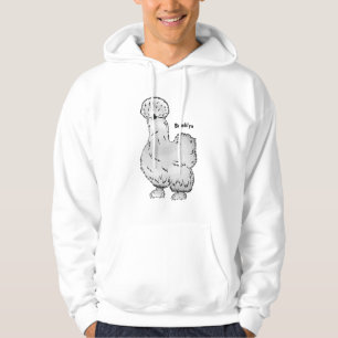 Moletom Imagem de desenho animado de frango Silkie