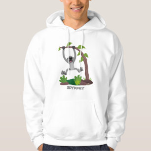 Moletom Imagem de desenhos animados em forma de fita e gib
