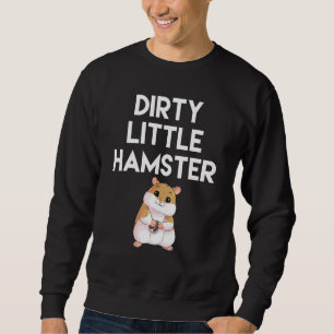 Moletom Imagem de Hamster Pequeno e Sujo