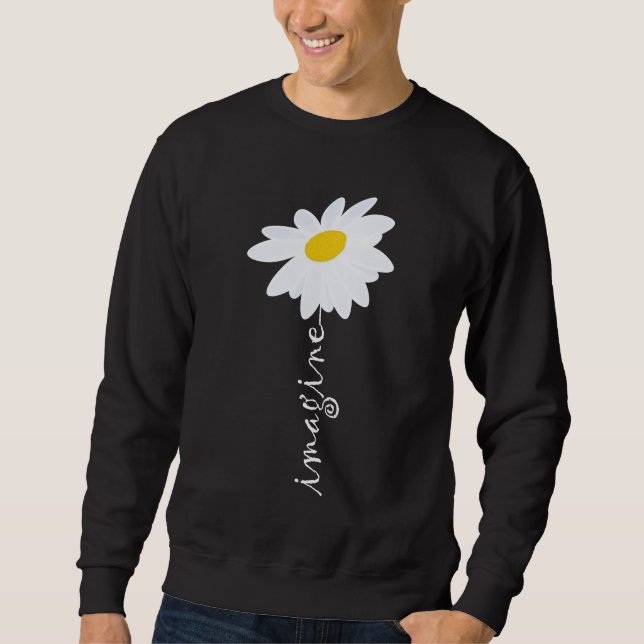 Moletom Imagine a Daisy Flower (Frente)