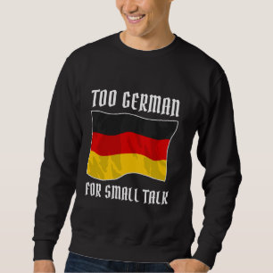Moletom Imigrante alemão Cliche Irony Slogan Engraçado Ale