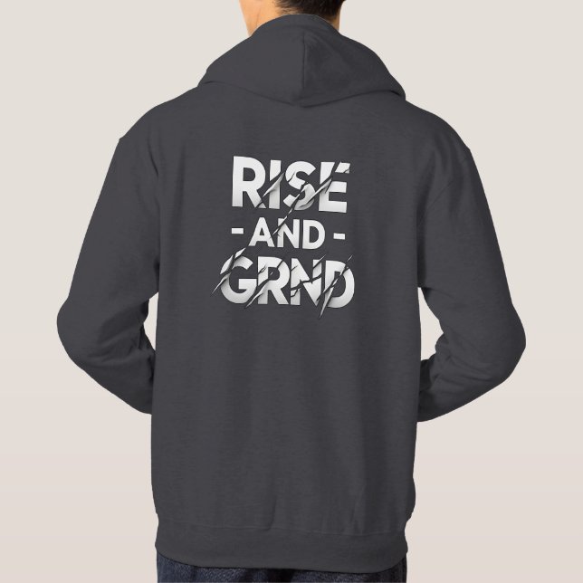 Moletom Imobilizável: Design de Gym Motivacional (Verso)