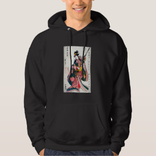 Moletom Impressão de Arte Japonesa Geisha Ukiyo-e Aestétic