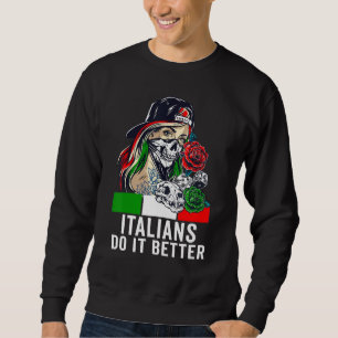 Moletom Impressionantes Italianos Fazem Melhor Teatro Band