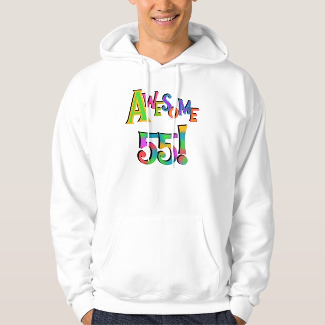 Moletom Incrível 55 t-shirts e presentes (Frente)
