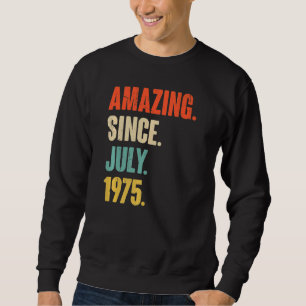 Moletom Incrível desde julho de 1975, 47 anos, 47º anivers