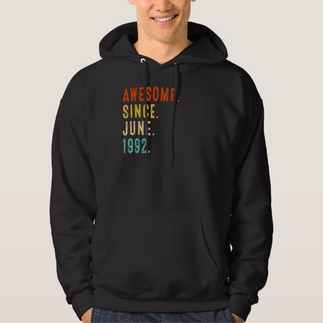 Moletom Incrível desde junho de 1992 aniversário de 30 ano (Frente)