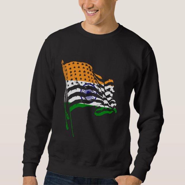 Moletom Índia Roots USA Flag (Frente)