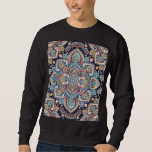 Moletom Indian Paisley: Padrão Étnico de Mandala