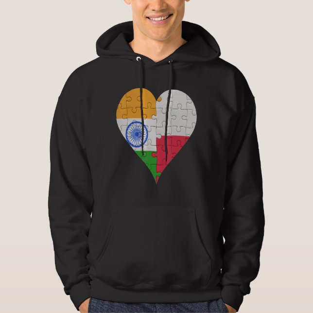 Moletom Indiano Flag Heart (Frente)