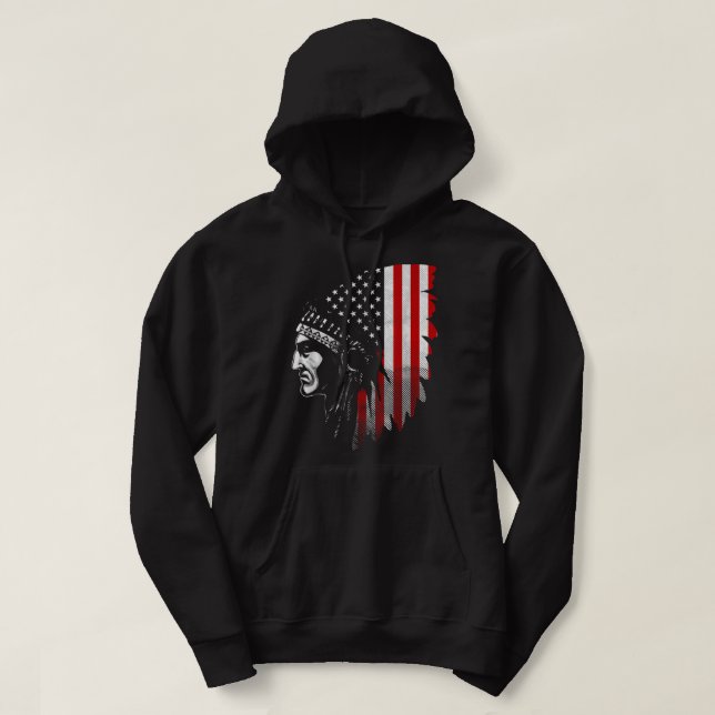 Moletom Índio norte-americano (Frente do Design)