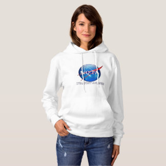 MOLETOM @INFOLIES DO HOODIE DE NOTA=NASA