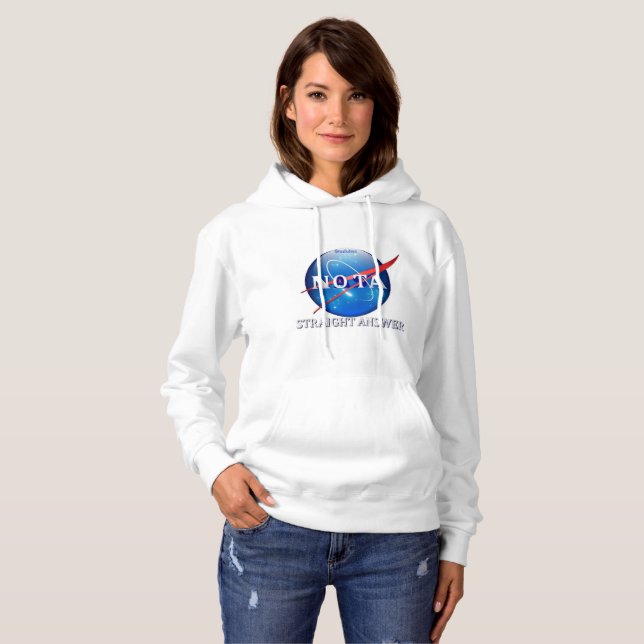 MOLETOM @INFOLIES DO HOODIE DE NOTA=NASA (Frente Completa)