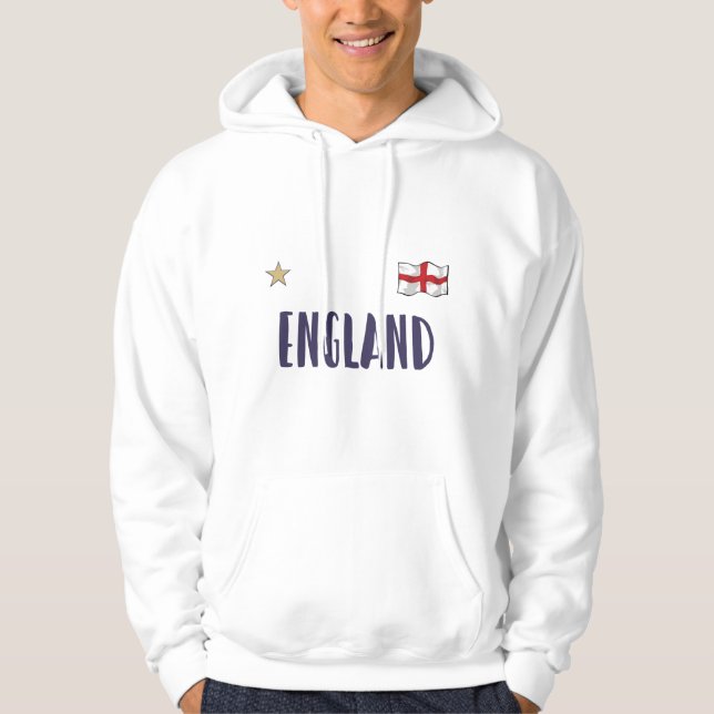 Moletom Inglaterra Fan Shirt English Flag (Frente)