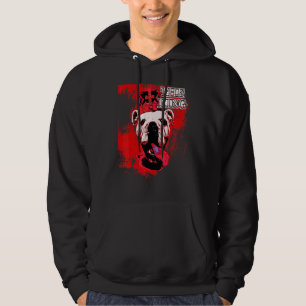 Moletom Inglês Bulldog Com Cães Corvos Motif