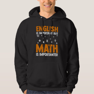 Moletom Inglês É Importante Mas Matemática É Mais Importan