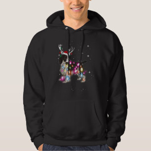 Moletom Inglês Springer Spaniel Natal Luzes Pajama F