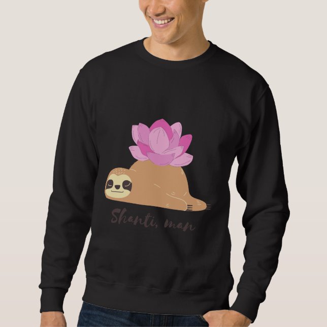 Moletom Inner Peace Sloth (Frente)