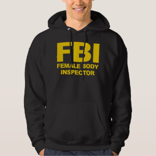 Moletom Inspetora do corpo feminino oficial do FBI
