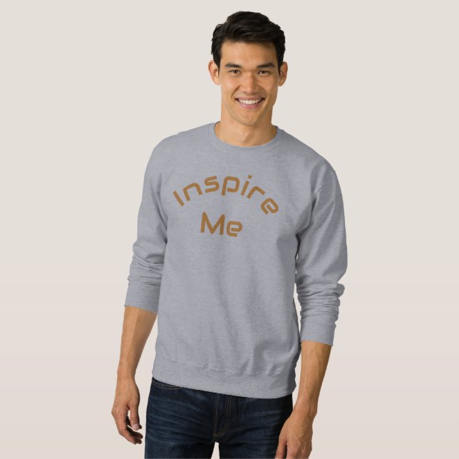 Moletom Inspira-me T-Shirt (Frente Completa)
