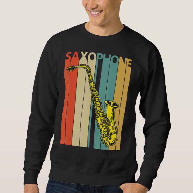 Moletom Instrumento Musical Saxofone (Frente)