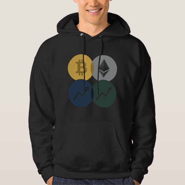 Moletom Interlocking Crypto Circles Trader Hoodie (Frente)
