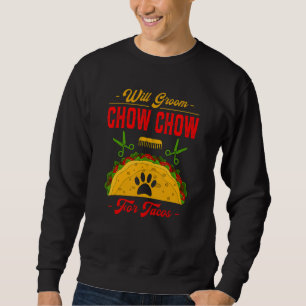 Moletom Irei arrumar Chow Chow por Tacos  Cão  Humor Anima
